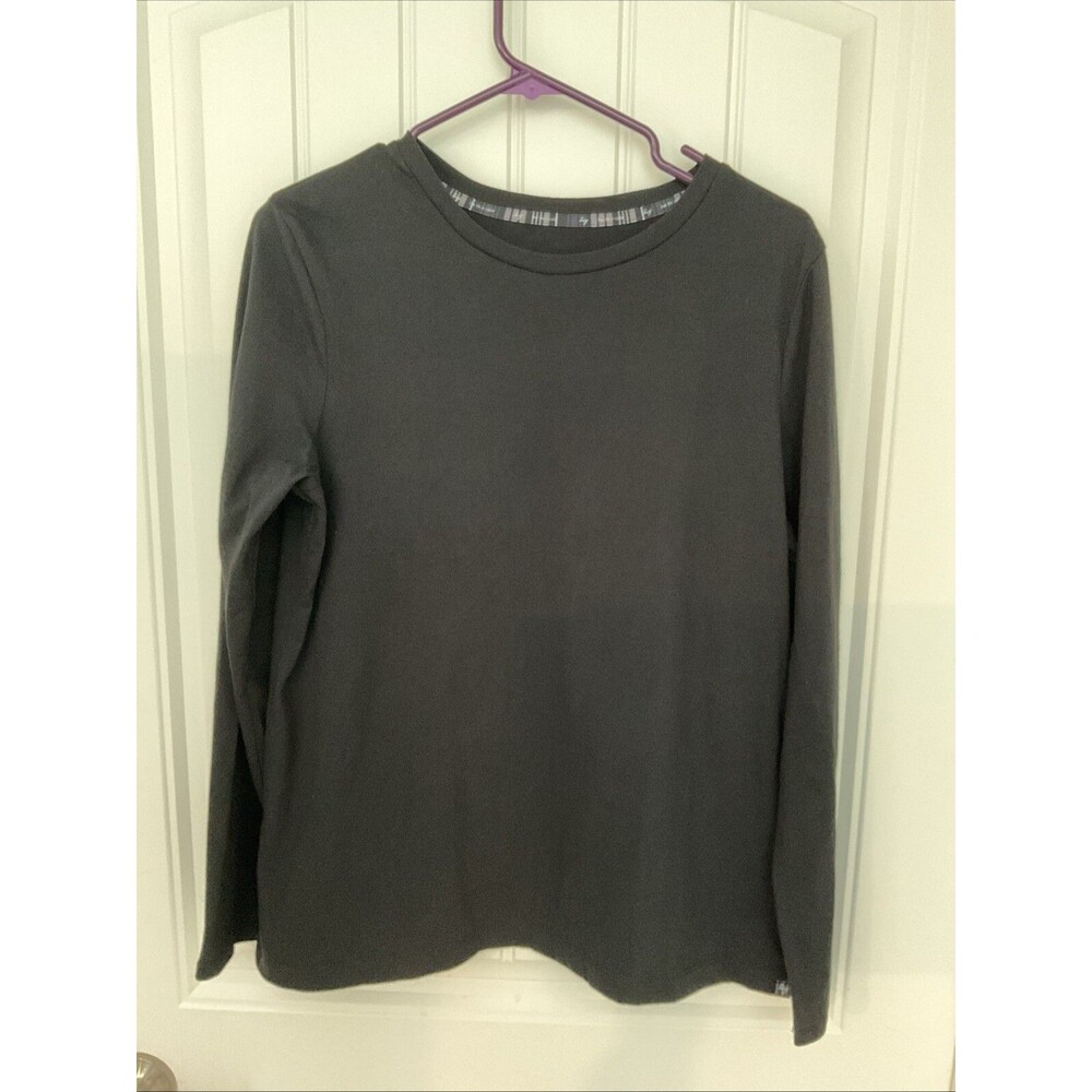 NWOT Lug Dory Long Sleeve Casual/Pajama Top Black “angels are near” Size Medium